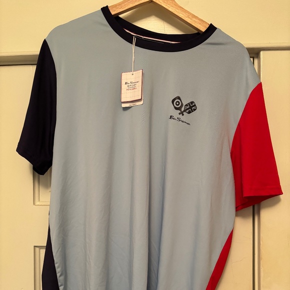 Ben Sherman Men's LARGE Pickleball Shirt with tags - Picture 1 of 4